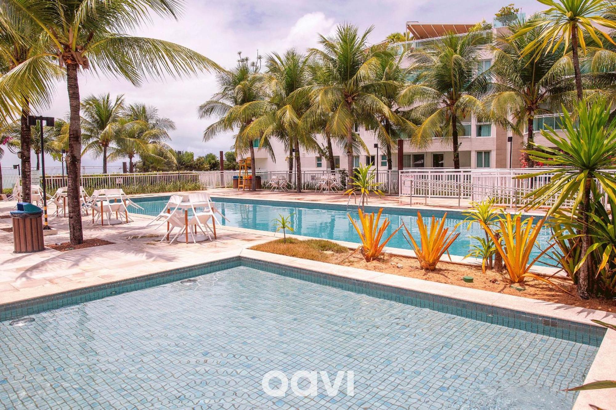 Qavi - Flat Resort Beira Mar Cotovelo #Inmare322 Парнамірін Екстер'єр фото